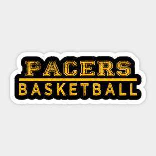 Awesome Basketball Pacers Proud Name Vintage Beautiful Team Sticker